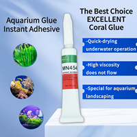 Colle LOCTTLF 454 20g, colle en gel résistante aux hautes températures, pâte imperméable, adhésif pour aquarium, colle universelle à séchage instantané, super colle