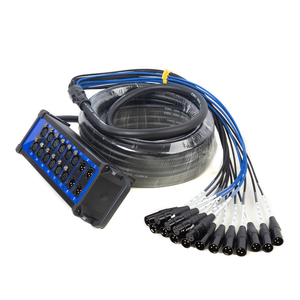 SNB03 DDP RTS Factory Wholesale 24ch <strong>XLR</strong> <strong>Microphone</strong> Snake <strong>Cable</strong> Audio Stage Signal Snake <strong>Cable</strong> With Stage Box - Product Image 1