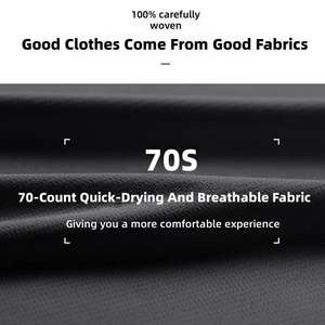 เสื้อยืดกีฬาแขนยาวแห้งเร็วสำหรับผู้ชาย ทรงหลวม ระบายอากาศได้ดี เหมาะสำหรับวิ่งออกกำลังกายตอนเช้า ฝึกซ้อมบาสเกตบอลแบบอเมริกัน - Product Image 2