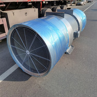 Parking souterrain à faible bruit ventilant la fan de jet de ventilateur d'écoulement axial