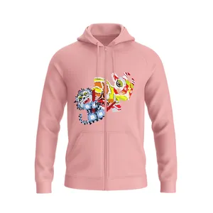 Áo Hoodie Thêu Áo Chui Đầu Cotton Terry Pháp Tùy Chỉnh Áo Hoodie Cắt Và May Cạnh Áo Hoodie Thô In Phồng Tùy Chỉnh Đính Kim Cương Giả