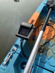 Motor Eléctrico para <span class=keywords><strong>Kayak</strong></span> de Pesca con Propulsión de Hélice, 55lbs/65lbs de Empuje, Resistente, Portátil, para 1 Persona, Accesorio para Deportes Acuáticos - Product Image 4