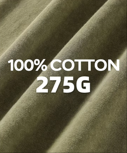 Оптовая продажа, 100% хлопковые мужские футболки в стиле хип-хоп большого размера, трикотажные футболки с рисунком 275 г - Product Image 5