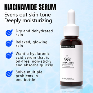 Sérum pour la peau à la niacinamide 35% - Sérum super puissant éclaircissant et hydratant pour le visage - Unifie le teint - Absorption rapide - Convient à tous les types de peau - Product Image 4