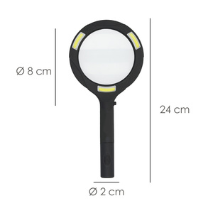 Lupa con LED, Aumento de 2.5x. 0/11cm. - Product Image 2