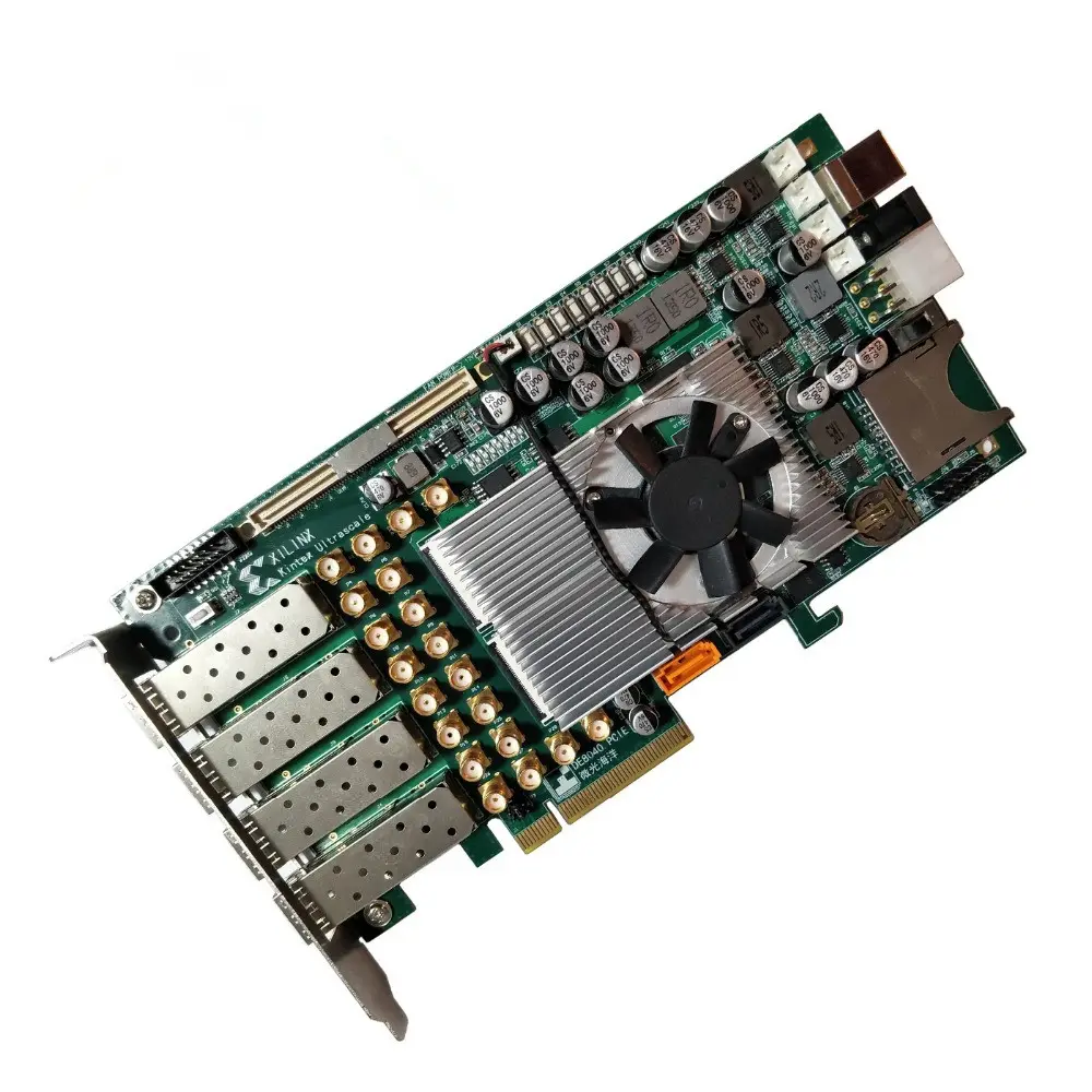 لوحة نقل بيانات PCIe 3.0 FPGA, لوحة نقل طاقة 10Gb 4 منفذ SFP + FPGA