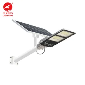 Farola led Solar para exteriores, luz de alto brillo, regulable, impermeable, 250W, 300W