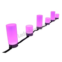 Club Plafond Programmable Led Lumineux Pixel Colonne Lumière DC24V RGB LED Pixel Colonne Guirlande Lumineuse
