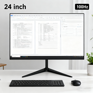 <span class=keywords><strong>Monitor</strong></span> Business da 24 Pollici IPS 1080P Full <span class=keywords><strong>HD</strong></span> 100Hz, Display per Ufficio con Montaggio VESA, Design Senza Cornice, Produzione OEM - Product Image 2