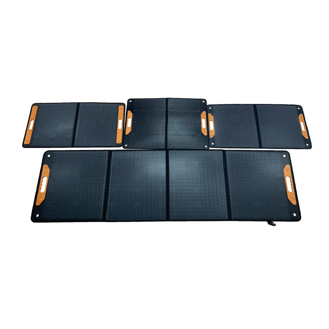 Foldable Solar Panel 60W/80W/100W/120W/160W/200W/300W Portable Solar Panel with USB Port for Camping Solar Handbag