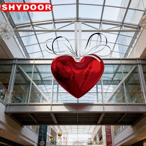 Grande Scultura Circolare in Acciaio Inossidabile per Circoli Stradali Urbani, Scultura Edificio Monumentale, Personalizzabile, Stili Popolari - Product Image 5