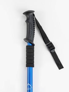 Bâton de randonnée extérieur rétractable en alliage d'aluminium à trois poignées droites, canne d'alpinisme pratique, béquilles de randonnée - Product Image 5