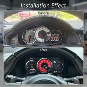 สำหรับโตโยต้า 86 สำหรับซูบารุ BRZ 2016-2019 จอแสดงผล LCD ดิจิตอล แผงหน้าปัด ชุดหน้าปัดมาตรวัดความเร็ว GPS ห้องนักบินเสมือนจริง มาตรวัดรอบเครื่องยนต์ - Product Image 4