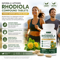 Comprimés d'extrait de Rhodiola Rosea OEM, Complément alimentaire à base de plantes, Fabricant de compléments alimentaires sous marque privée