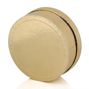 סיטונאי עגול תיבת מתנה עגולה הדפסה מותאמת אישית תכשיטים קוסמטיים אריזה אקו נייר קראפט אקולוגי עם חלון מכסה שקוף - Product Image 4