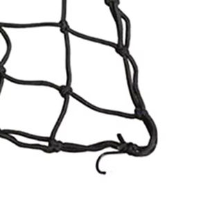 Red elástica de alta resistencia para motocicleta con 6 ganchos metálicos, red de almacenamiento de carga para casco, equipaje y equipo de conducción al aire libre - Product Image 2