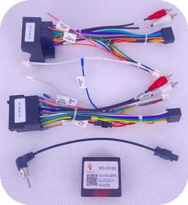 Câble adaptateur de faisceau de câblage autoradio pour VW Volkswagen Passat Variant Passat CC Tiguan Touran <span class=keywords><strong>Sharan</strong></span> Caddy Amarok Transporter - Product Image 4