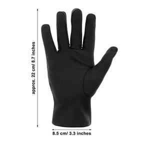 Donna Lady polso corto nero elastico setoso elegante banchetto dell'opera Tea Party Dancing 1920s guanti da sposa in raso - Product Image 2