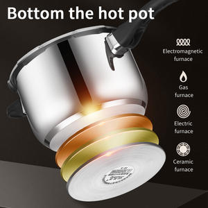 Cuisinière à pression multifonctionnelle à cuisson rapide en acier inoxydable 201 304 à gaz et à <span class=keywords><strong>induction</strong></span> de l'usine Liantong - Product Image 6