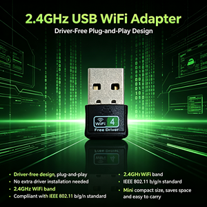 IFA01 มินิ 150Mbps ยูเอสบี ไวไฟภายนอกไร้สาย 4.2 ตัวรับสัญญาณอะแดปเตอร์ Wi-Fi ดองเกิล การ์ดเชื่อมต่อเครือข่าย - Product Image 4