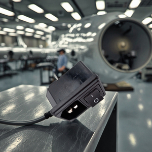 Deux-en-un 10A 250V C14 Module d'entrée prise 3 broches interrupteur à bascule DPST Module d'entrée d'alimentation électrique prises ue prises - Product Image 4