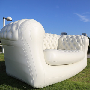 Divano Gonfiabile Moderno in PVC a Due Posti <span class=keywords><strong>per</strong></span> Esterni, Giardino e Soggiorno, Ideale <span class=keywords><strong>per</strong></span> Hotel e Patio - Product Image 2