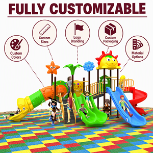 Equipo de Juegos Infantiles Comercial de Alta Calidad para Exteriores, Torre con Múltiples Toboganes, Túnel, Ola de Juego, para Niños, LLDPE, Acero, Escuela, Parque, Comunidad, OEM - Product Image 2