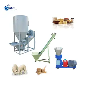 China machine for bulls small poultry feed pellet production Feed Pellet processing making machines Production line in china