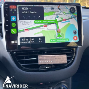 Autoradio Android 13 avec commande vocale IA, 128 Go, GPS pour Peugeot 2008 208 Série 2012-2018, Lecteur multimédia vidéo, CarPlay, Navigation, Stéréo - Product Image 1