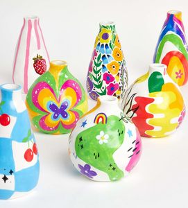 Pottd Ceramic Paint-a-<strong>Vase</strong> Pottery Painting Kit-<strong>Personalised</strong> DIY <strong>Vase</strong> Craft Set Easter Theme Includes <strong>Vases</strong> Paints Step-by-Step - Product Image 6