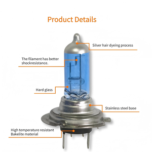 H7 12V 100W kính cứng siêu trắng bóng đèn halogen tự động đèn pha Sương Mù Ánh sáng giá bán buôn phổ Phụ tùng xe hơi - Product Image 3