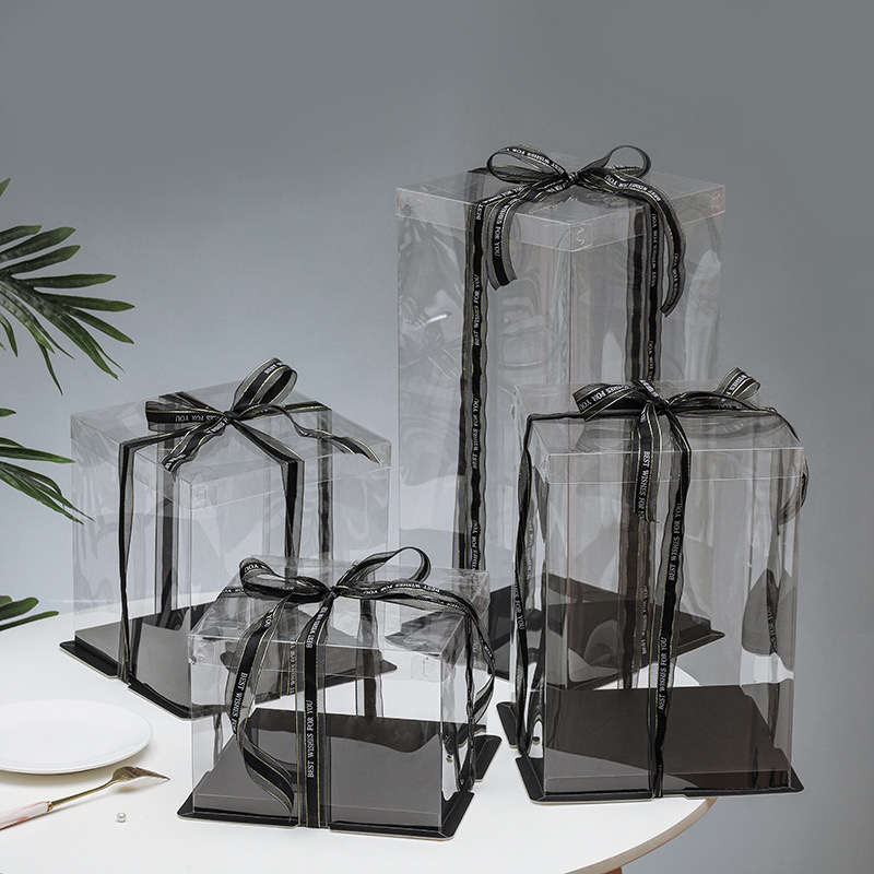 Clear Lid + Black Base