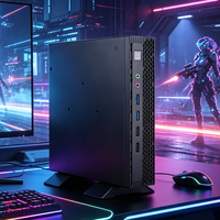 Mini PC de poche Gen Core I5 I7 Quad Core Win11 16 Go DDR4 intégré, SSD max 2 To, PC de jeu, ordinateur de bureau, double LAN, 3x4K, WiFi6