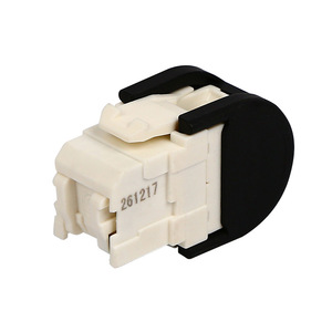 RJ45 Modular Jack Cat6 cat6A 180 độ UTP/Ftp Cat6 RJ45 Keystone Modular Jack 8P8C Cat.6 Mạng mô-đun - Product Image 4