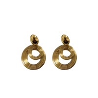 Boucles d'oreilles de qualité fiable, style coréen, pour un look affirmé, bijoux fins