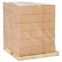Film de protection souple de haute qualité au meilleur prix, résistant à l'humidité, en PE, imperméable, transparent, noir, pour emballage de palettes