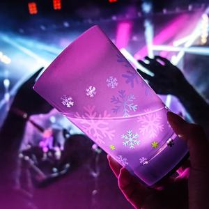 Gobelet LED <span class=keywords><strong>Red</strong></span> <span class=keywords><strong>Bull</strong></span> Halloween Gobelets à bière en plastique brillant Lumière activée par l'eau pour Bar Party Christmas - Product Image 4
