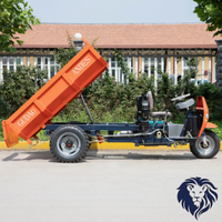 Tricycle benne diesel essentiel pour l'agriculture, très rentable, 3 roues, pour le transport de marchandises dans la construction, l'agriculture et l'exploitation minière