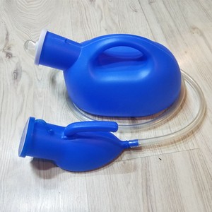 Urinoir ovale en plastique portable pour hommes, pour personnes âgées alitées et femmes enceintes, grande capacité, conception épaissie - Product Image 1