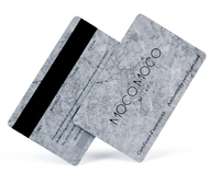 Cartes à puce SLE4442 de haute qualité, cartes vierges à bande magnétique, compatibles NFC 13,56 MHz, étanches et imprimables pour l'identification
