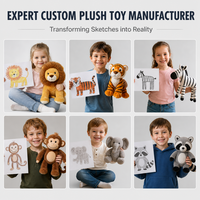 Fabricant professionnel de jouets en peluche personnalisés OEM ODM, animaux en peluche, jouets doux certifiés CE EN71 ASTM pour cadeaux promotionnels, mascotte