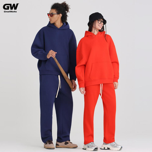 <span class=keywords><strong>Sweat</strong></span> <span class=keywords><strong>à</strong></span> <span class=keywords><strong>capuche</strong></span> vintage unisexe <span class=keywords><strong>à</strong></span> manches longues 330g tissu tricoté écologique <span class=keywords><strong>blanc</strong></span> et solide en coton épais pour l'automne - Product Image 2