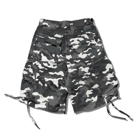 Huili nouveau Style Allover imprimé Camouflage utilitaire Baggu jambe large Cago pantalon de travail hommes personnalisé Convertible Shorts Cargo pantalon