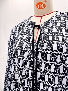 <span class=keywords><strong>Robe</strong></span> longue maxi imprimée style africain pour <span class=keywords><strong>femme</strong></span>, coupe ample, grande <span class=keywords><strong>taille</strong></span>, avec nœud, style décontracté, style européen et américain J3557 - Product Image 5