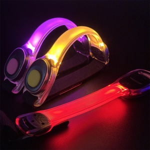 Yuguang biểu tượng tùy chỉnh in LED ARM ban nhạc không thấm nước nhấp nháy ánh sáng ban đêm chạy phụ kiện an toàn cho ngày Valentine ramadan - Product Image 4