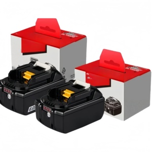 Cho ma ban đầu có thể sạc lại 18V 5Ah 6Ah không dây điện cầm tay công cụ điện khoan Kit Bộ <span class=keywords><strong>Lithium</strong></span> <span class=keywords><strong>Ion</strong></span> bl1860 Pin - Product Image 2