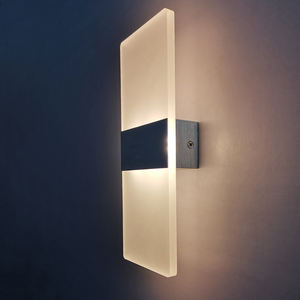 New Style 6W Indoor Wall <b>Sconces</b> <b>Light</b> Interior Decorative Silver Color Acrylic Wall Lamp for Home - Product Image 3