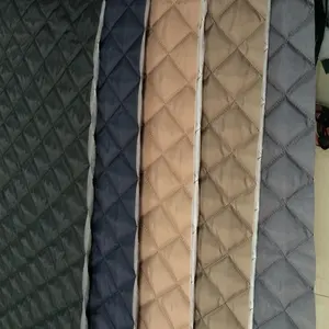 Термальная ткань с алмазным стеганием/полиэфирная ткань для одеял
