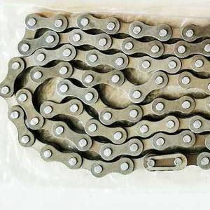 Cadena de bicicleta de 114 eslabones, 28cc, 1 velocidad, color negro, cadena duradera para bicicleta de una sola velocidad - Product Image 2