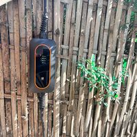 Chargeur de voiture électrique de niveau 2 Portable 8A 10A 13A 250v 3KW Type 2 ou Type 1 avec prise T13